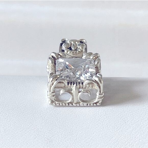 Silpada Sterling Silver 18” Chain & Silpada Uptown Fleur De Lis Pendant Necklace - Picture 8 of 10